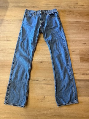 Levi Strauss 517 Mens Jeans Blue Bootcut Fit W33 L36 Cowboy Fit Denim