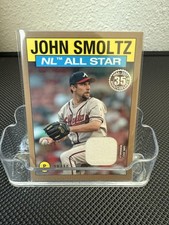 2021 Topps John Smoltz 1986 35th Anniversary All-Stars Relics Gold #/50