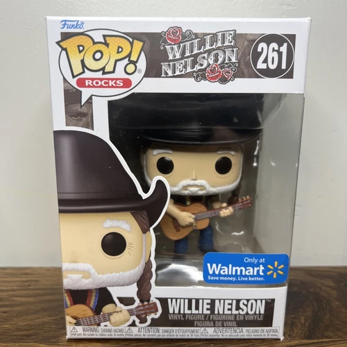 Funko Pop Rocks Willie Nelson #261 Walmart Exclusive