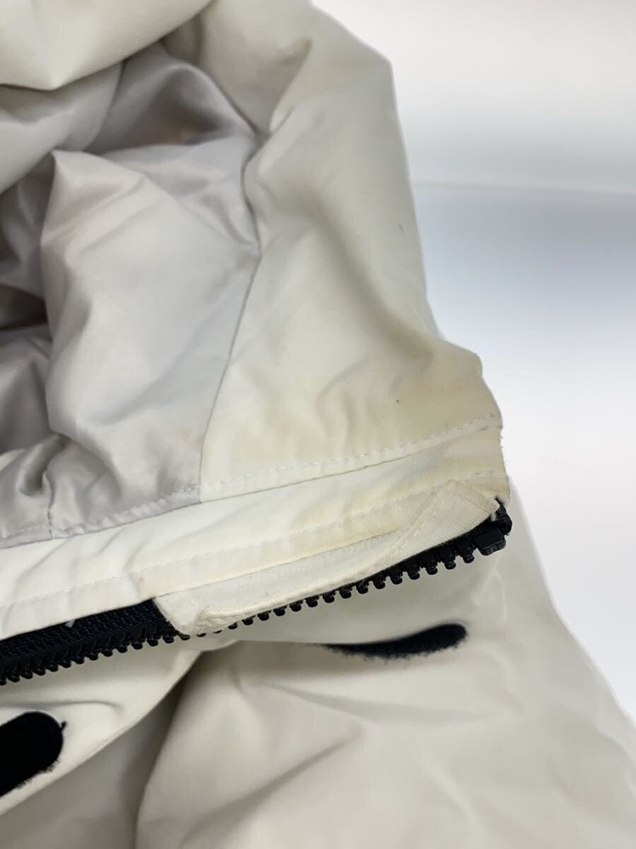 Schott Down Parka M White Polyester  with Stains - image 6