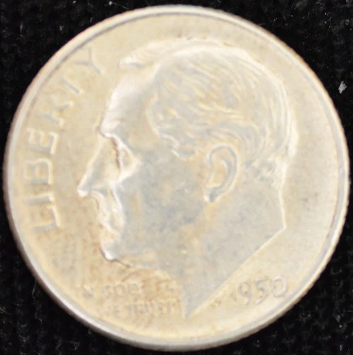 1950-S Roosevelt Dime — photo from another recent sale