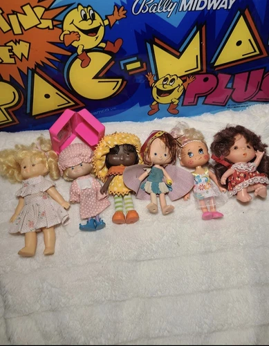 Strawberry Shortcake Dolls Lot of 6 Vintage 80s, *As-is*
