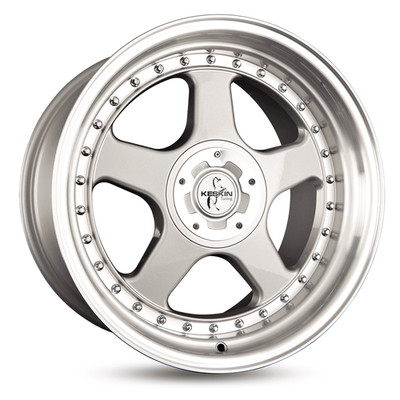 18 Zoll KESKIN KT1 5x112/120 ET18 Alufelgen SILVER LIP POLISH
