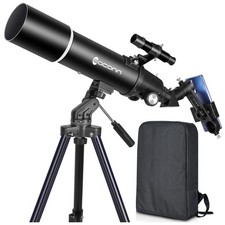 80mm Aperture Astronomy Telescope for Kids  Beginners /