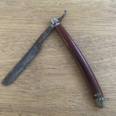 Vintage Geo E. WAGNER Straight Razor-St Louis