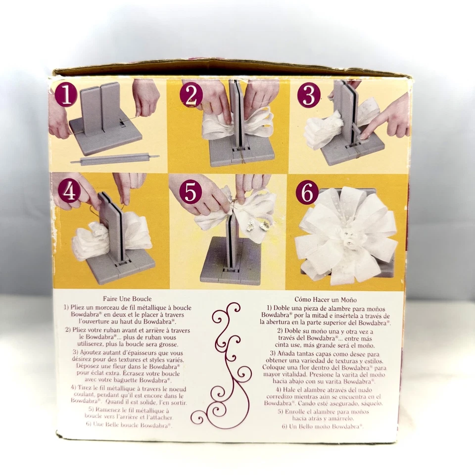 Bowdabra Designer Bowmaker Kit With Basic Techniques DVD Manual - Image 3 of 4