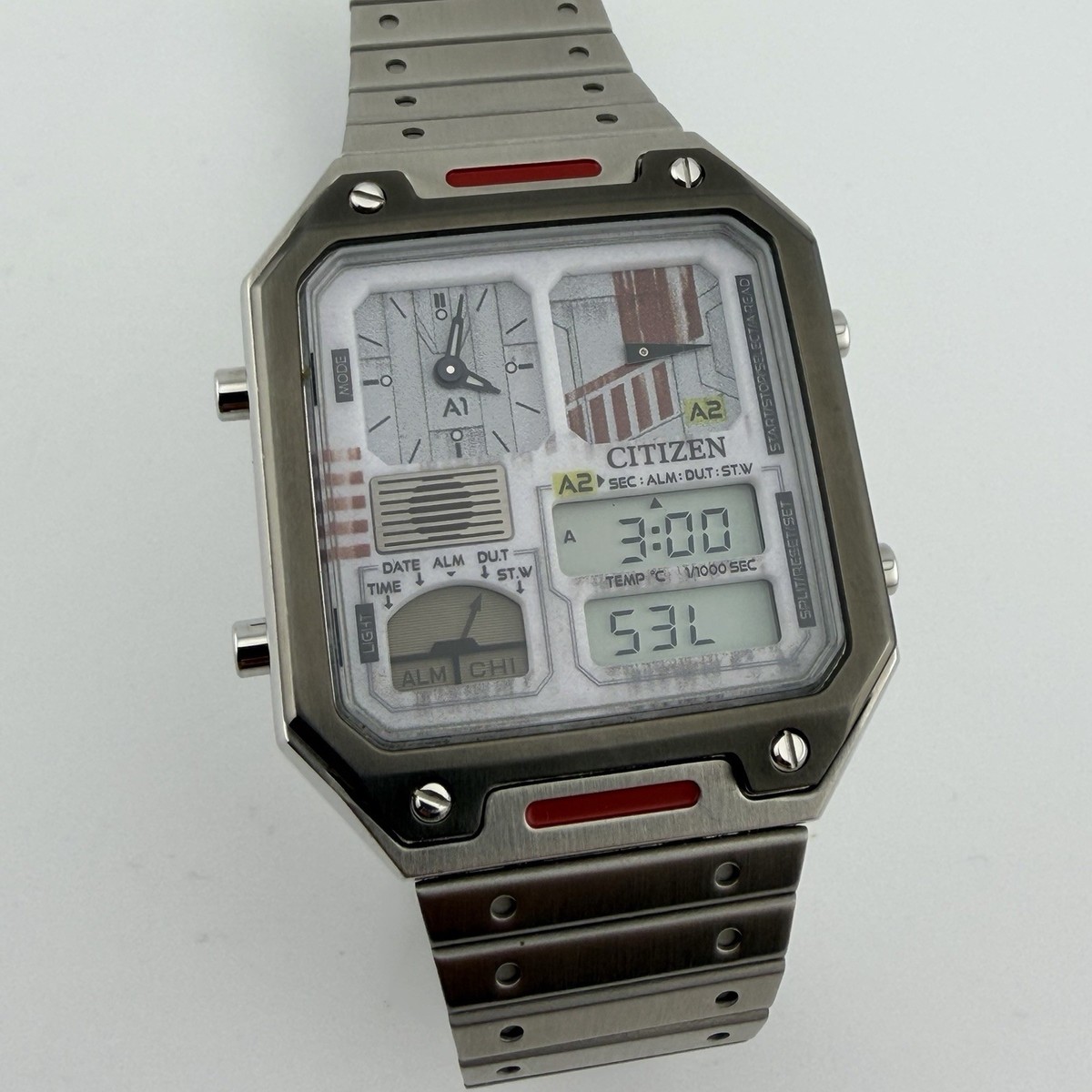 Citizen Star Wars Vintage Ana-Digi Quartz Stainless JG2131-51H