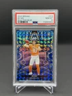 2024 Panini Mosaic - Rookies Bo Nix #312 Reactive Blue Mosaic Prizm (RC)