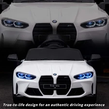 Electric BMW 12V Kids Ride On Car Toy 2.4G with RC USB MP3  Bluetooth LED