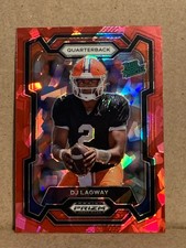2024 Panini Prizm Draft Picks D.J. Lagway Red Ice Rated Prospect Prizm #182