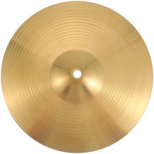 10 Inch Brass Cymbal Crash Cymbals Ride Drum Instrument Percussion Accessorie...