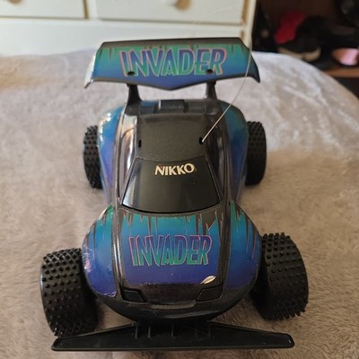 Vintage RC Nikko Invader Radio Control Car Buggy (Untested and for Parts)