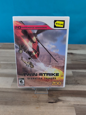 Twin Strike Operation Thunder Nintendo Wii Brand New Sealed
