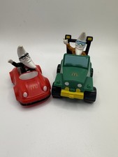 McDonald's Mac Tonight 1988 Vintage Mr Moon Man Car Jeep Happy Meal Toy LOT