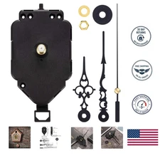Replacement Quartz Clock Movement Kit - Pendulum Feature for Endless Creativity