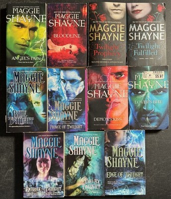 Partial Series Set WINGS IN THE NIGHT 8-16 17 18 Maggie Shayne Lot 11