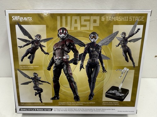 Marvel S.H. Figura WASP Figuarts Ant-Man and the Wasp BANDAI Tamashii Nations - Imagen 2 de 6