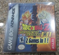 NINTENDO GBA DRAGONBALL Z THE LEGACY of GOKU 1 &2  BRAND NEW SEALED 2005 RARE