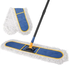 KeFanta 36" Commercial Dust Mop Floor Cleaning Industrial Dry Cotton Reusable...