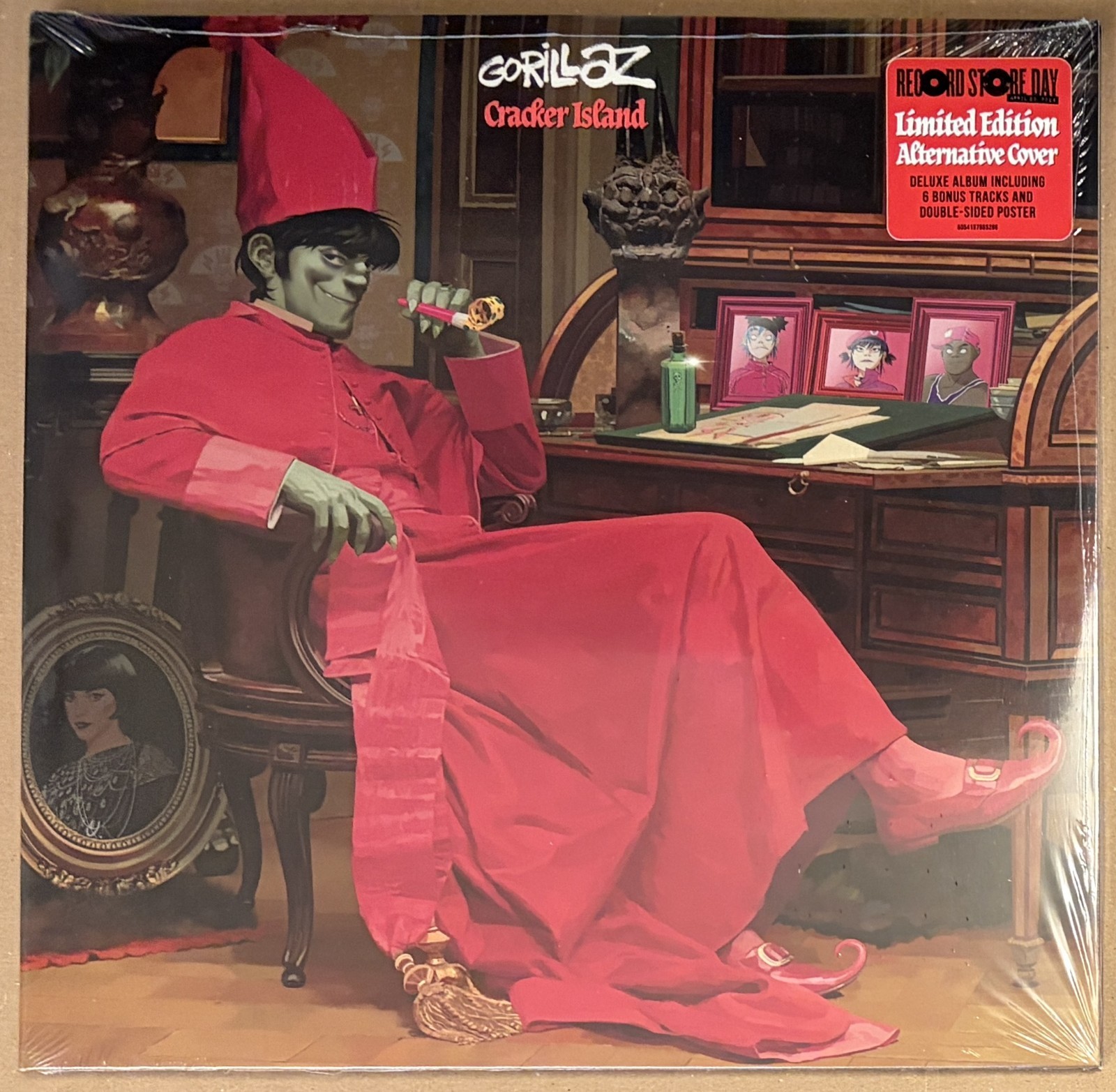 Vinile 2LP Gorillaz Cracker Island Pink/Magenta