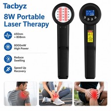 8W Medical Grade Low Level Laser Therapy Physiotherapy Arthritis Pain 650nm808nm