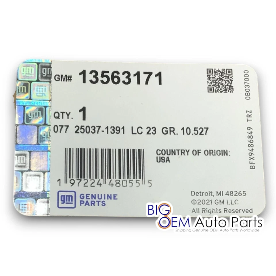 Kit de manija de puerta exterior delantera lado conductor Chevrolet GMC Buick nuevo OEM 13563171 Foto 3 de 4