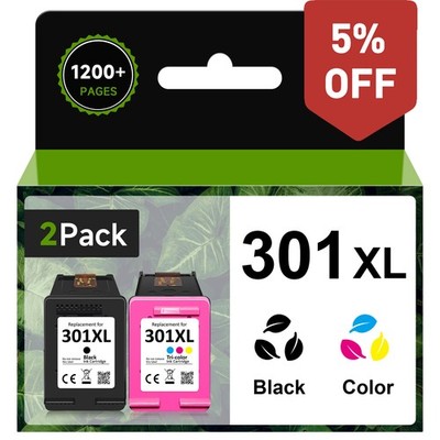 2er 301 Multipack Patronen für HP 301XL OfficeJet 2544 2620 4630 4632 2622 4634