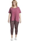 Terra and Sky Tossed Ditsy High Rise Capri Leggings 2X (20W-22W) NEW — photo 4