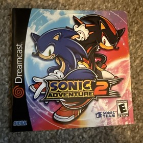Sonic Adventure 2 Sega Dreamcast Tested Complete with Manual CIB ~ NM Nice Disc