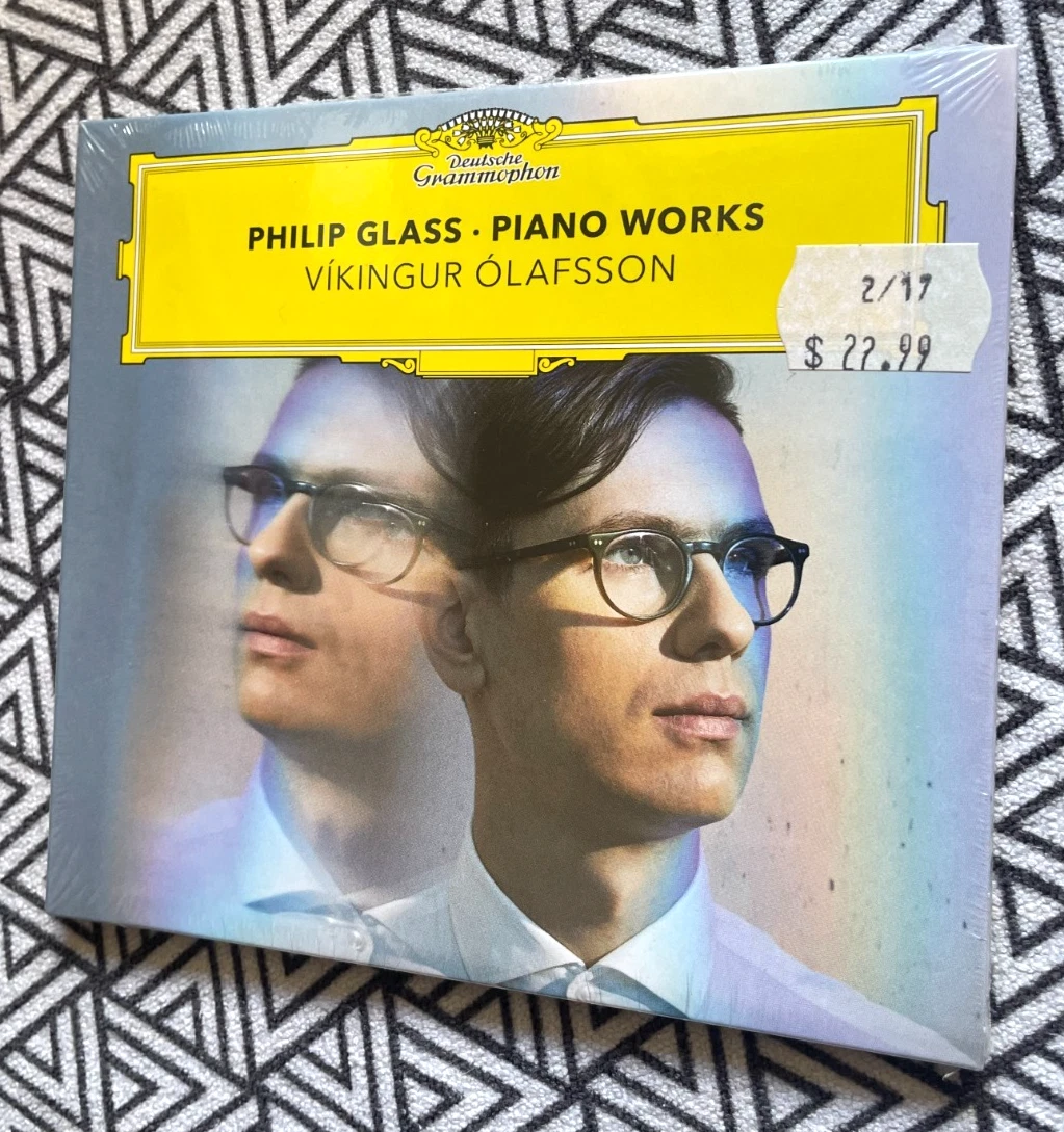 NEW SEALED CD - PHILIP GLASS PIANO WORKS CD - VIKINGUR OLAFSSON