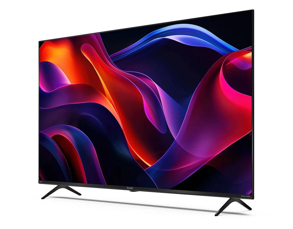 Sharp SmartTV Fernseher Bildschirm Flachbild QLED 55 Zoll 4K 55GM6141E *B-Ware - Bild 2 von 4