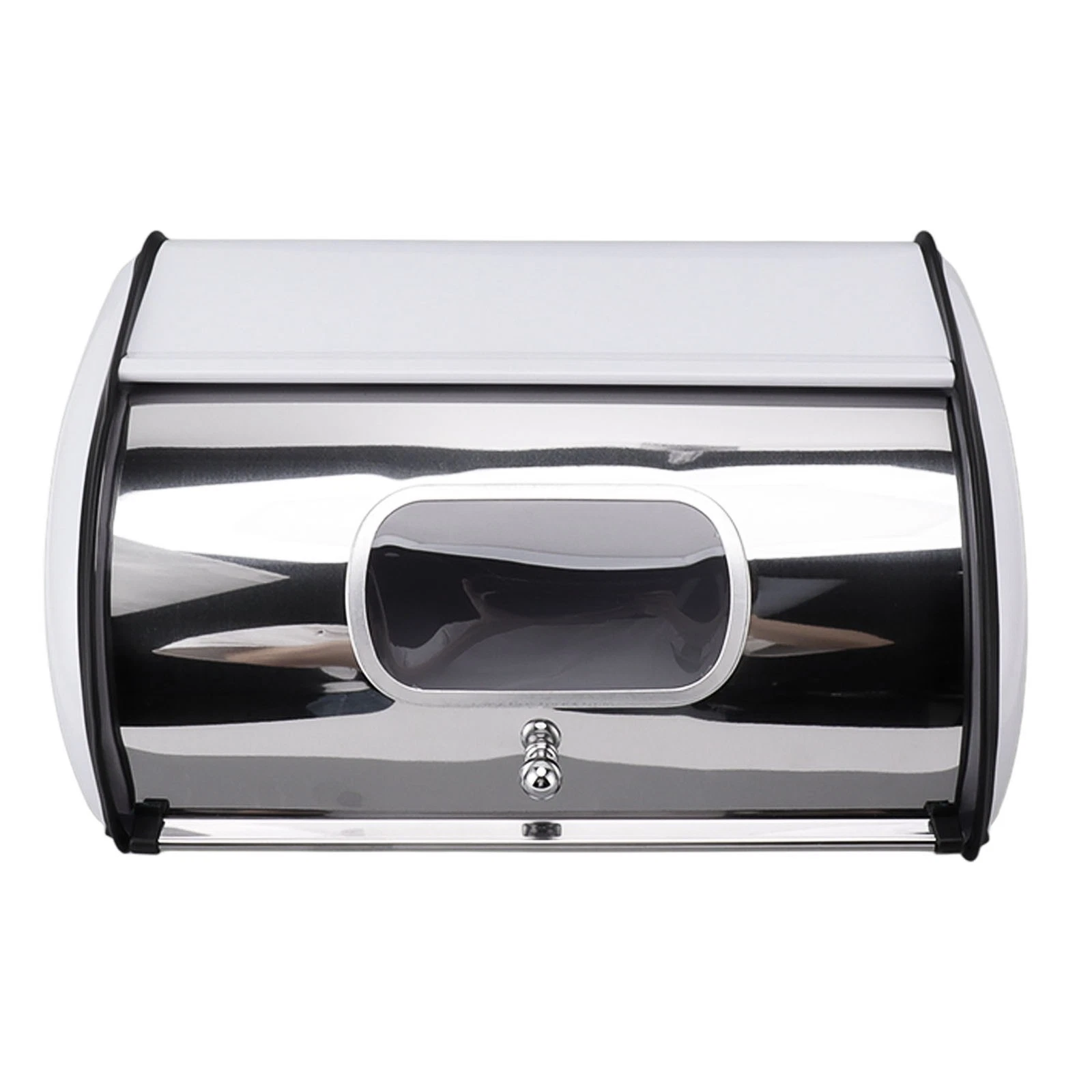 Bread Bin Bread Box Bread Holder Storage Container With Small Window For Kitchen