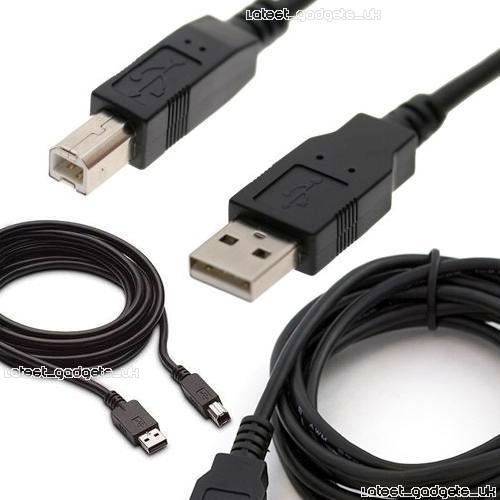 USB PRINTER CABLE CANON - i-SENSYS MF8080Cw/MF4780w/MF4450/LBP7660Cdn/LBP6000B - Picture 1 of 1