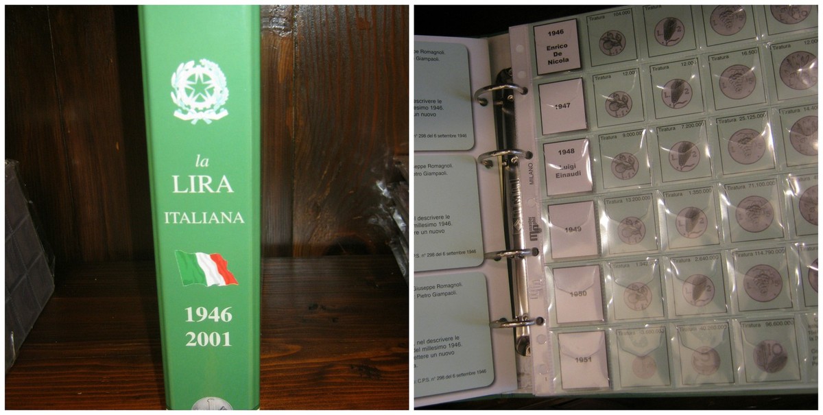 Album Per Raccolta Di Tutte Le Monete Della Repubblica Italiana Emesse Dal 1946 Al 2001 (Art. 159) - Coins&More - Foto 10