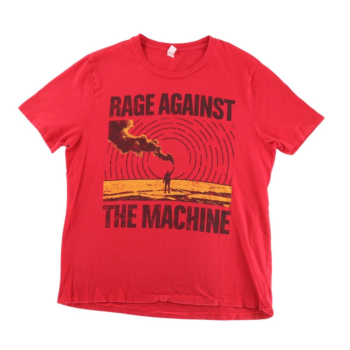 激レアRage Against The Machine Tシャツ レッドMサイズ Rage Against The Machine Giant Graphic T-Shirt Size Rare