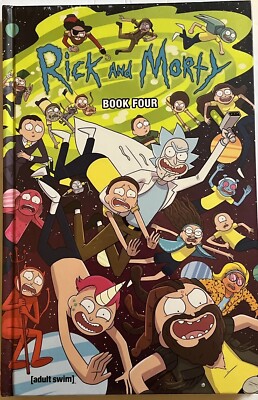 Rick and Morty 4, Hardcover by Starks, Kyle; Cannon, C. J. (ILT); Farina, Kat...