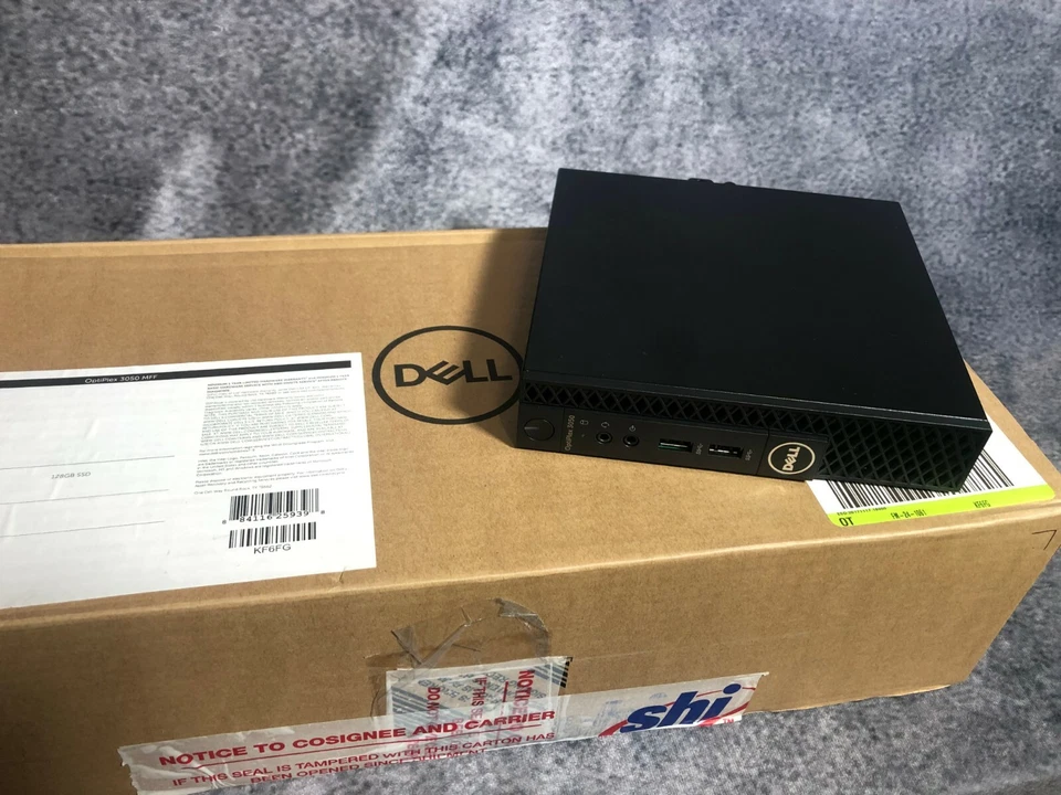 Mini PC Dell Optiplex 3050 Micro 8GB RAM 256GB SSD Core i3 7100T Windows 10 WLAN - Bild 2 von 4