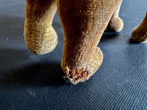 3 Perros STEIFF De Colección 5 3/4" Alemania Alemán HECHOS A MANO - Imagen 3 de 8