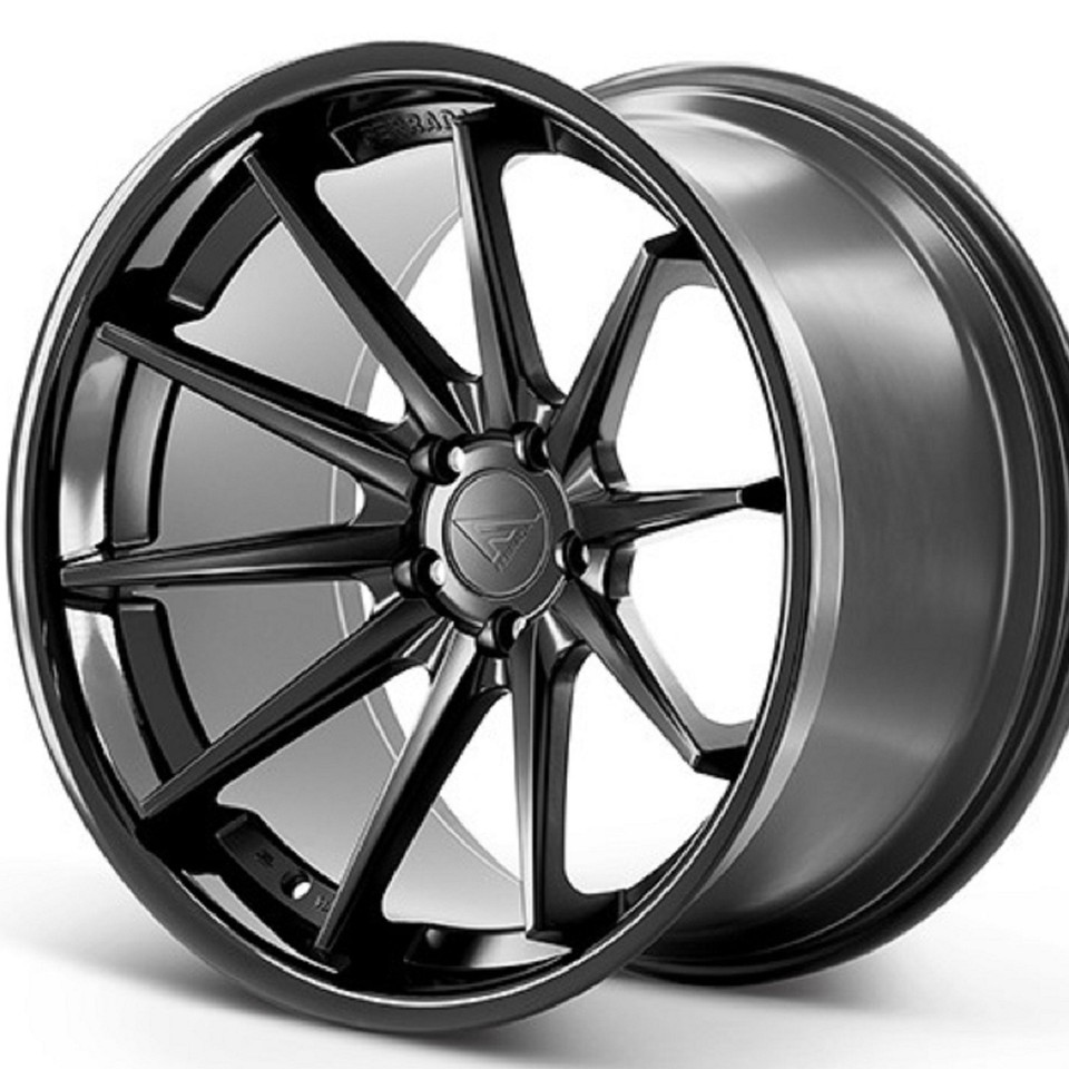 Jeu De 4 Jantes PDW 1416 19x8.5 ET33 5x120 - Gun Metal Mat - Compatible BMW, Land Rover, VW - 4