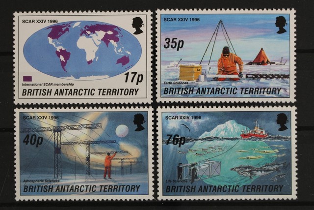Britische Gebiete in der Antarktis MiNr. 245-248 postfrisch / MNH - 632647 Britische Gebiete in der Antarktis MiNr. 245-248 postfrisch / MNH - 632647
