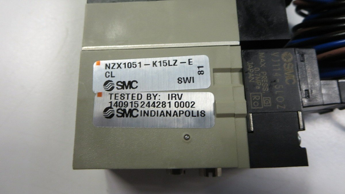 SMC NZX1051-K15LZ-ECL EJECTOR (dbl dc/100), ZX MODULAR VACUUM