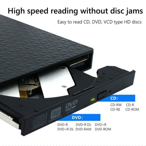 Externes 12,7-mm-USB-Typ-C-DVD/CD-ROM-Gehäuse Optisches Laufwerkgehäuse für Lapt - Bild 12 von 13