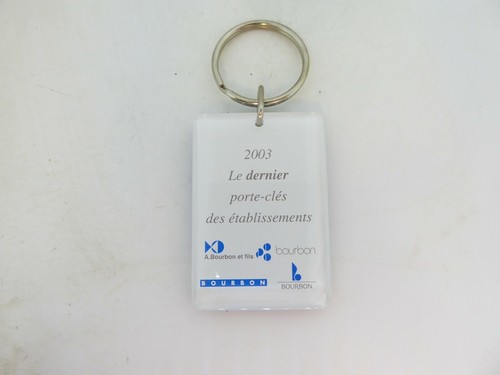 SUPERBE Nice RARE PORTE-CLES Key ring - BOURBON - 2003 LE DERNIER / The last - Picture 8 of 10