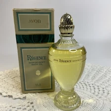 Vintage Avon Regence Skin So Soft Bath Oil 6 Fl oz New Old Stock Original Box