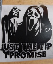 Scream Ghost Face Just The Tip Decal