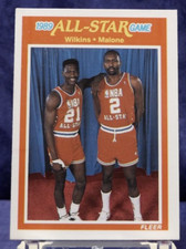 1989 Fleer #165 - Malone Wilkins - 1989 All Star Game - Near Mint