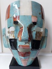 Mexican folk art- semi precious stone mask