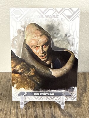 2017 Topps Star Wars Masterwork Base Set Trading Card #57 Bib Fortuna