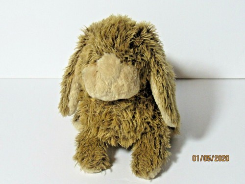 Gund Hoppy Days Fluffer Brown Bunny Rabbit Plush 12" Stuffed Toy Item 320026 - Picture 2 of 5