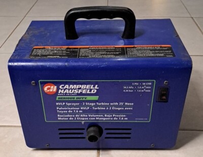 Campbell Hausfeld Serious Duty 2 Stage HVLP Turbine | eBay